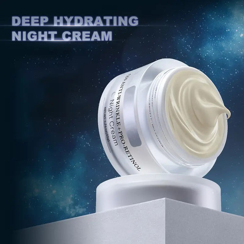 Day Cream + NightCream with Biotin Set, Shea Butter