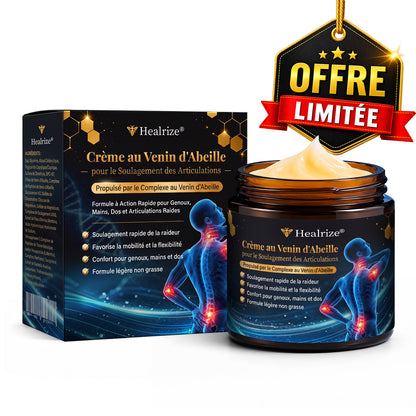 Healrize® Crème au venin d'abeille pour articulations
