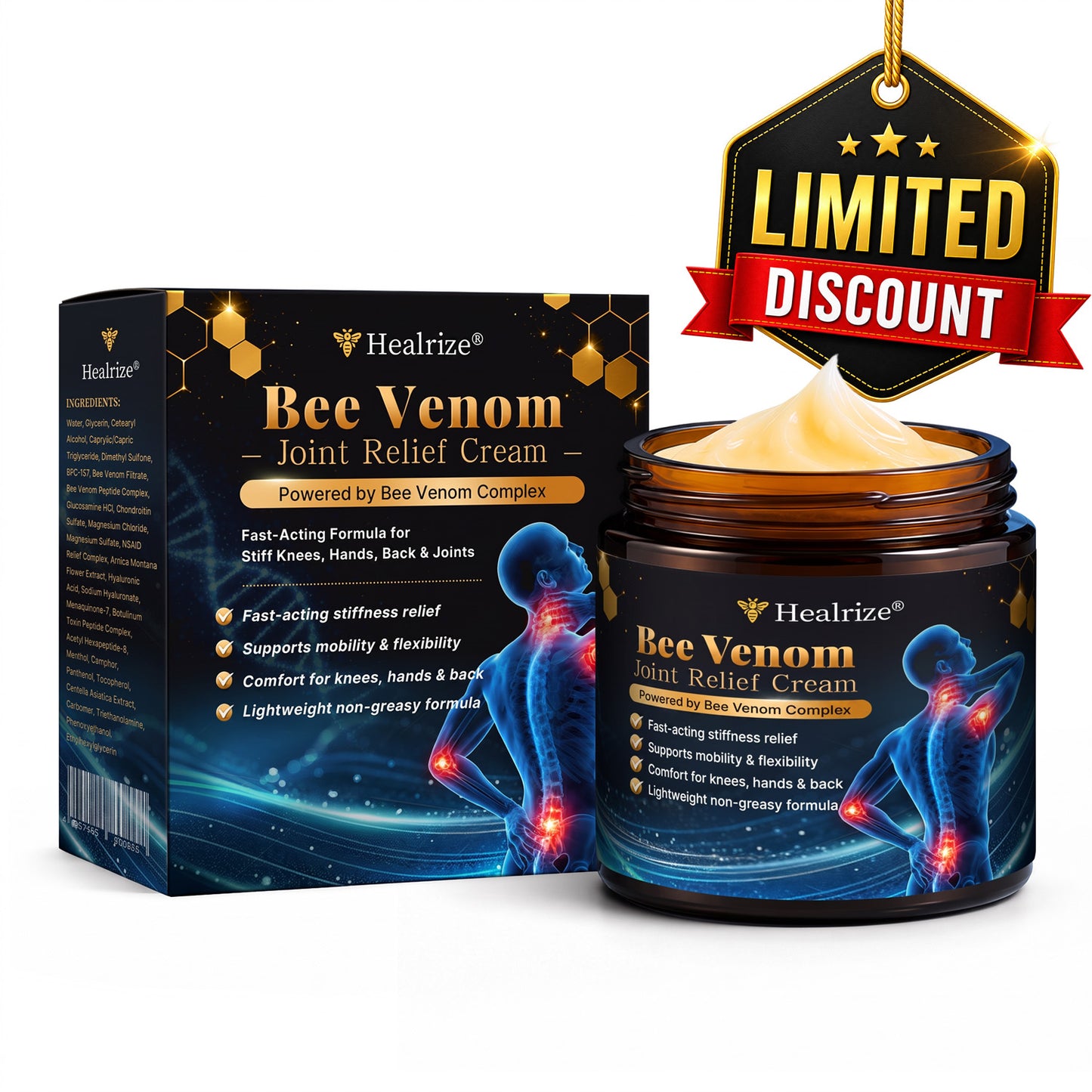Healrize® Bee Venom Joint Relief Cream