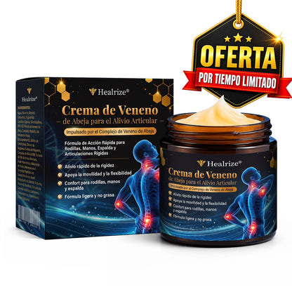 Healrize® Crema de veneno de abeja para articulaciones