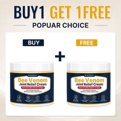 🔥 Healrize® Bee Venom Joint Relief Cream – Fast-Acting Shoulders, Hands, Back & Joint Comfort | Move Freely Again（美国英语）