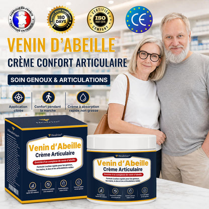 🔥 Healrize® Crème Articulaire au Venin d’Abeille – Soulagement Rapide des Inconforts aux Épaules, Mains, Dos et Articulations | Retrouvez une Mobilité Naturelle（加拿大法国）