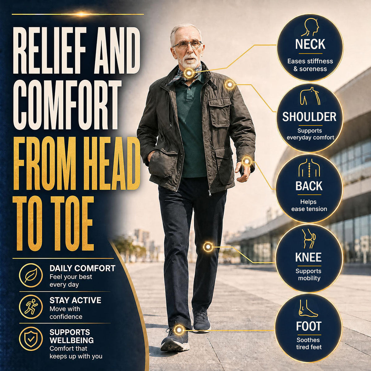 🔥 Healrize® Bee Venom Joint Relief Cream – Fast-Acting Comfort for Shoulders, Hands, Back & Joints| Move Freely Again（英国）（副本）