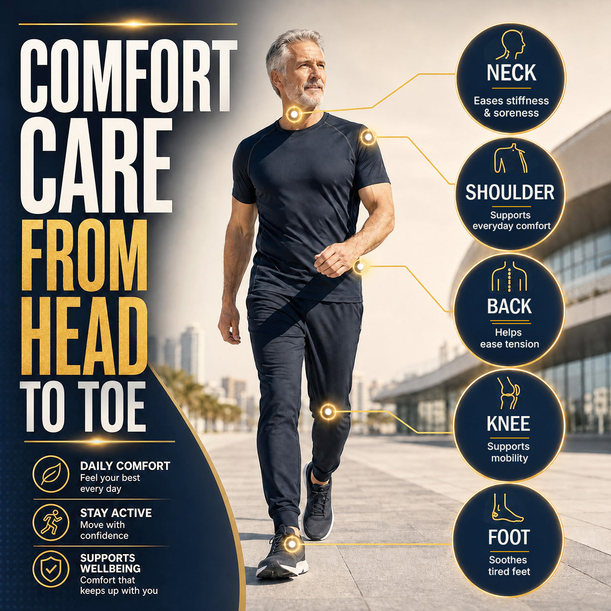 🔥 Healrize® Bee Venom Joint Relief Cream – Fast-Acting Shoulders, Hands, Back & Joint Comfort | Move Freely Again（美国英语）