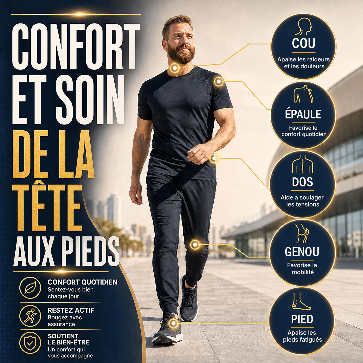 🔥 Healrize® Crème Articulaire au Venin d’Abeille – Soulagement Rapide des Inconforts aux Épaules, Mains, Dos et Articulations | Retrouvez une Mobilité Naturelle（加拿大法国）