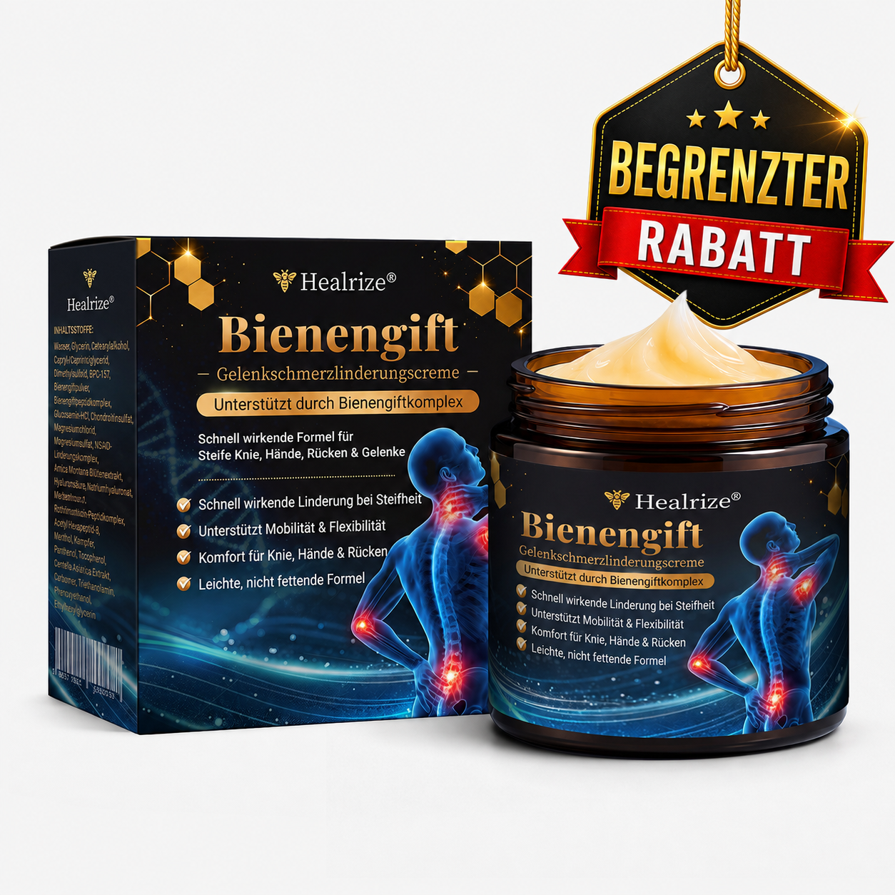 Healrize® Bienengift Gelenk Creme